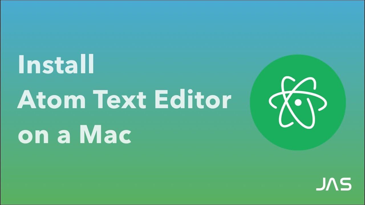 atom text editor for mac